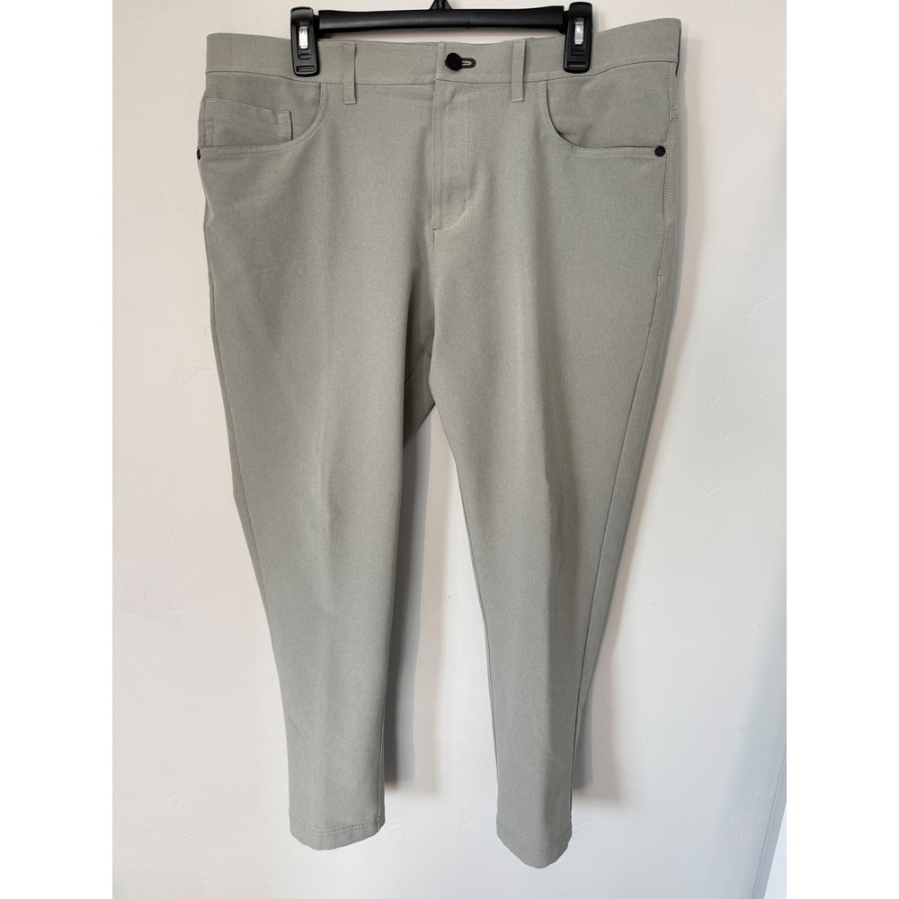 Public Rec Dealmaker 5-Pocket Pants Mens 36x30 Grey Stretch Tapered